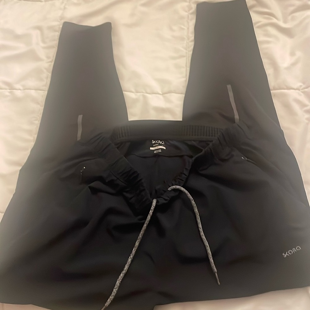 Black jogging pants XL